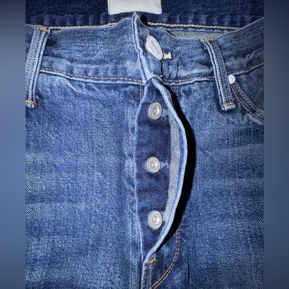 Mother Jeans Women's The Insider Crop Step Fray Girl Crush Raw Hem no size tag - Picture 12 of 15